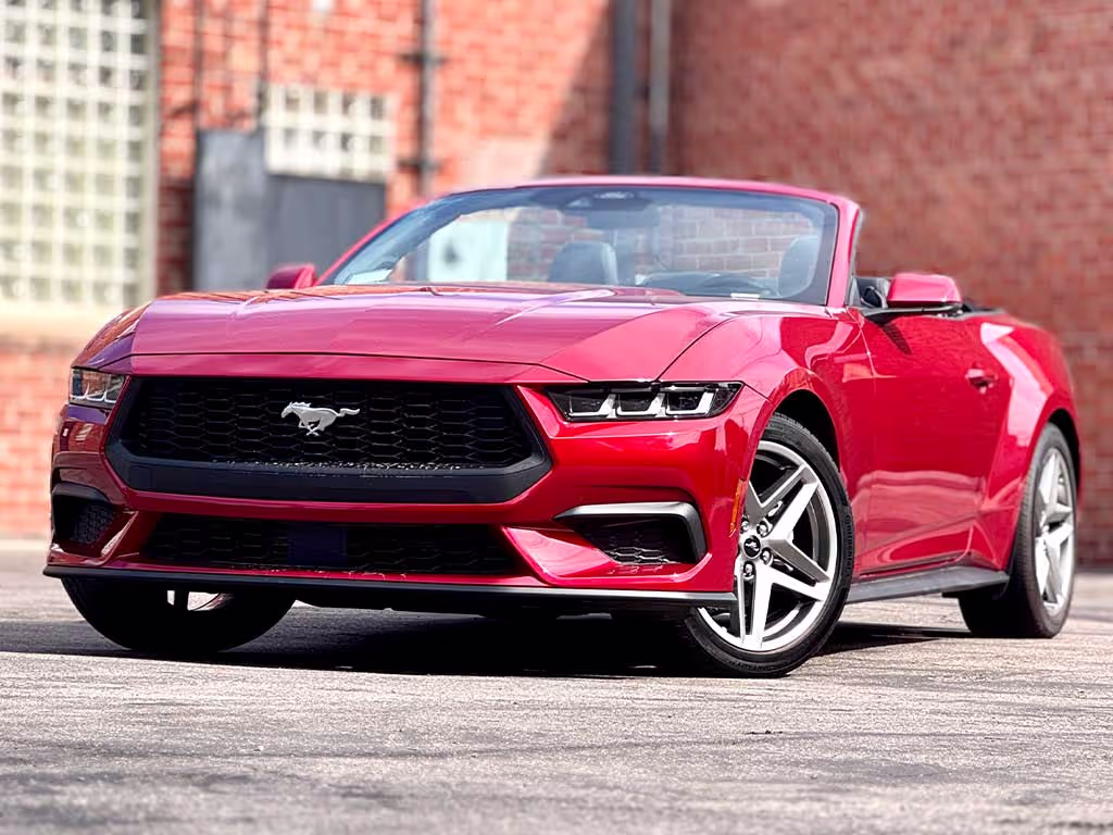 Ford Mustang — after the repair